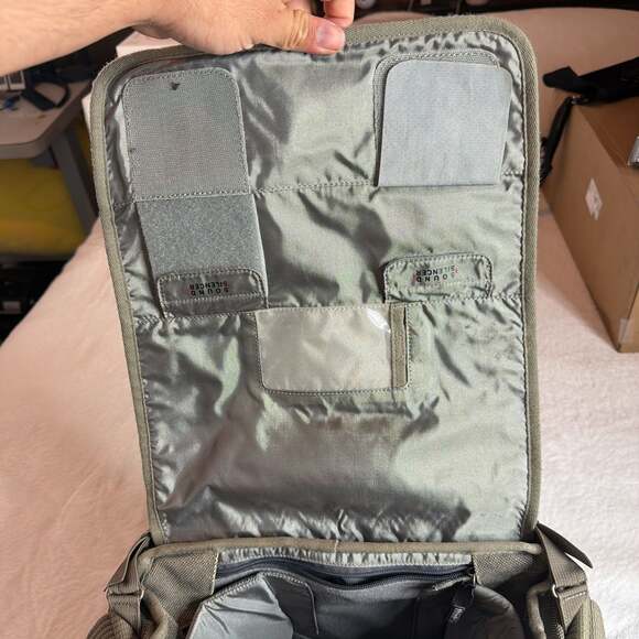 Think Tank Retrospective 10 Pinestone Cotton Canvas Camera Shoulder Bag - Picture 7 of 11